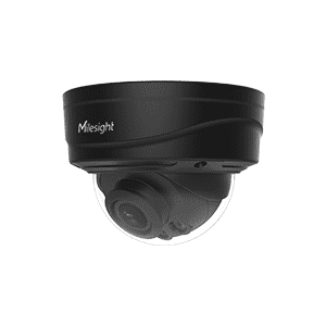 Die Milesight MS-C8272-FPB Pro Dome-Kamera in schwarz,  bietet hochwertige 8MP-Aufnahmen mit 30 Bildern pro Sekunde bei 3840 x 2160 Pixeln. Mit einem 3,6-10mm motorisierten Objektiv bietet sie klare Sichtwinkel von H110°~H46°/D126°~D54°/V61°~V25°.